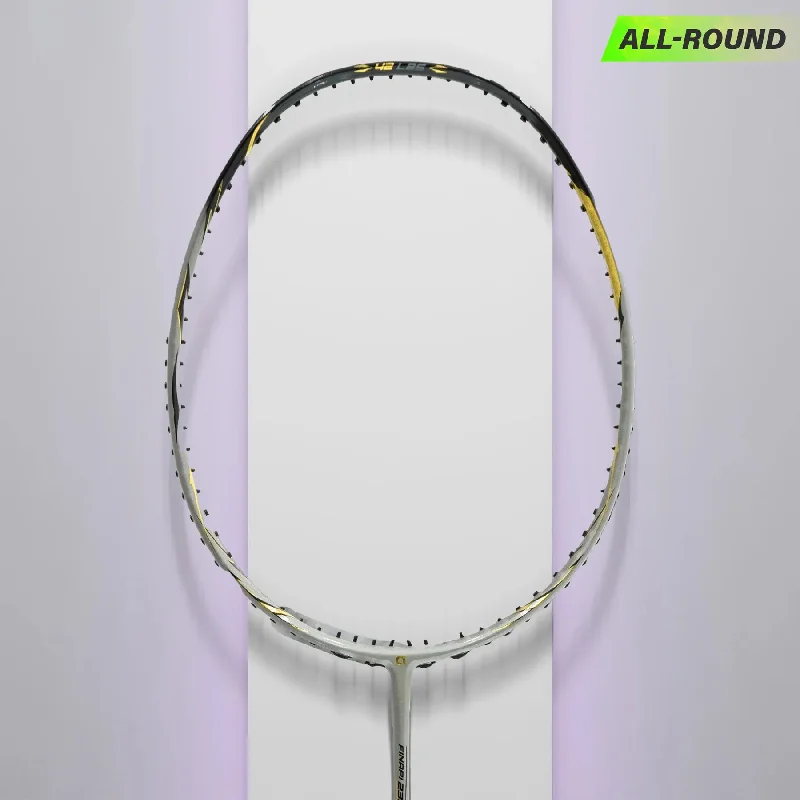 Badminton Racket For Easy Carry-Apacs Finapi 232 Reborn Grey Badminton Racket