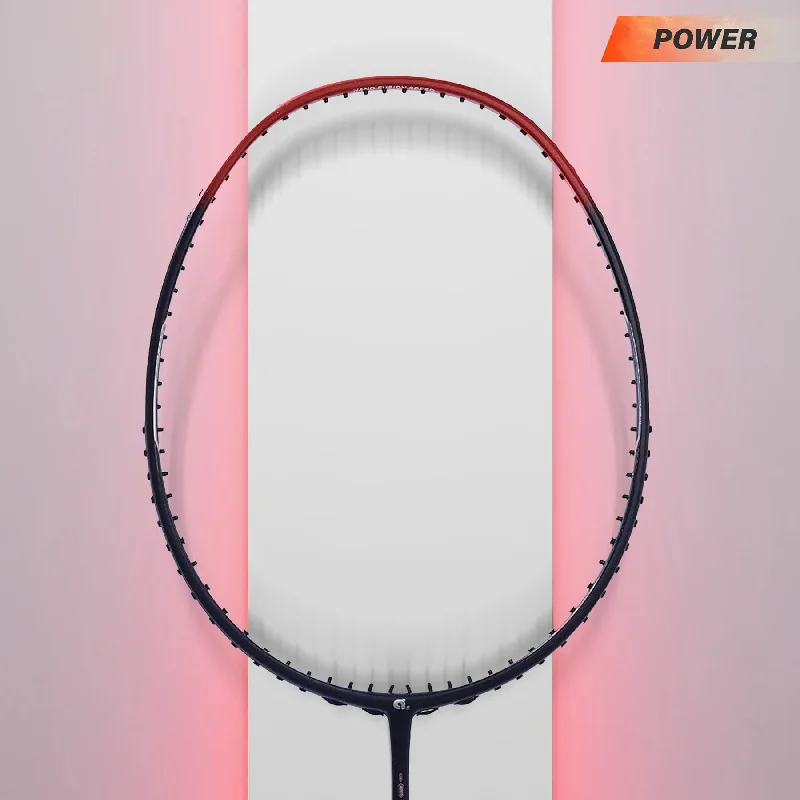 Badminton Racket For All Levels-Apacs Nano Fusion 722 Red Badminton Racket