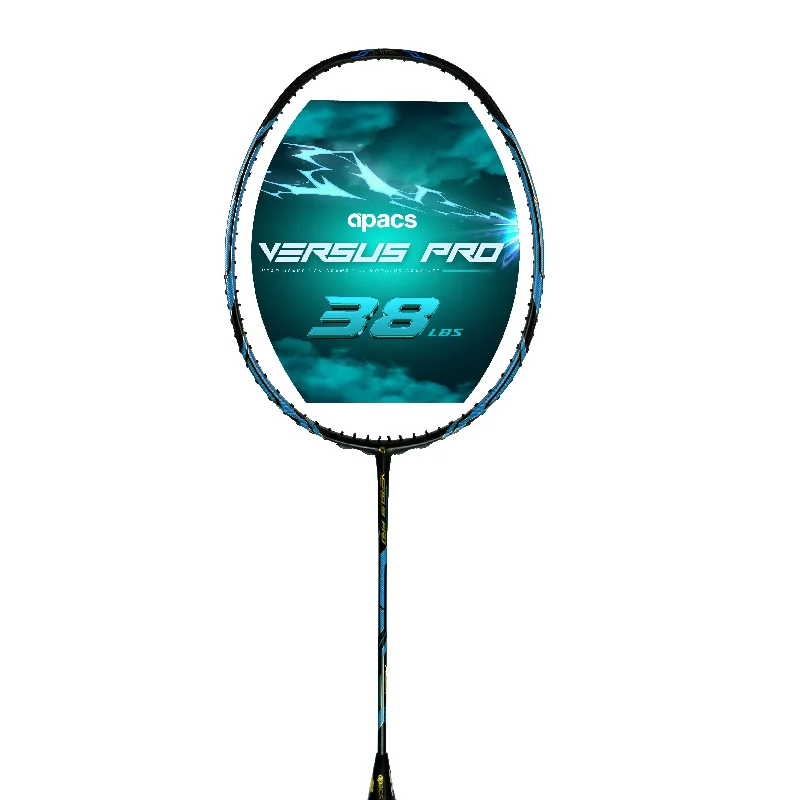 Badminton Racket With Squad Designs-APACS Versus Pro Badminton Racket