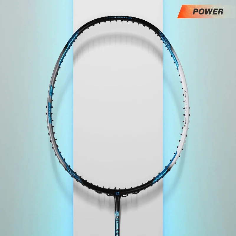 Badminton Racket For Smash Power-Apacs Z Ziggler 72 Badminton Racket (Blue/Black)