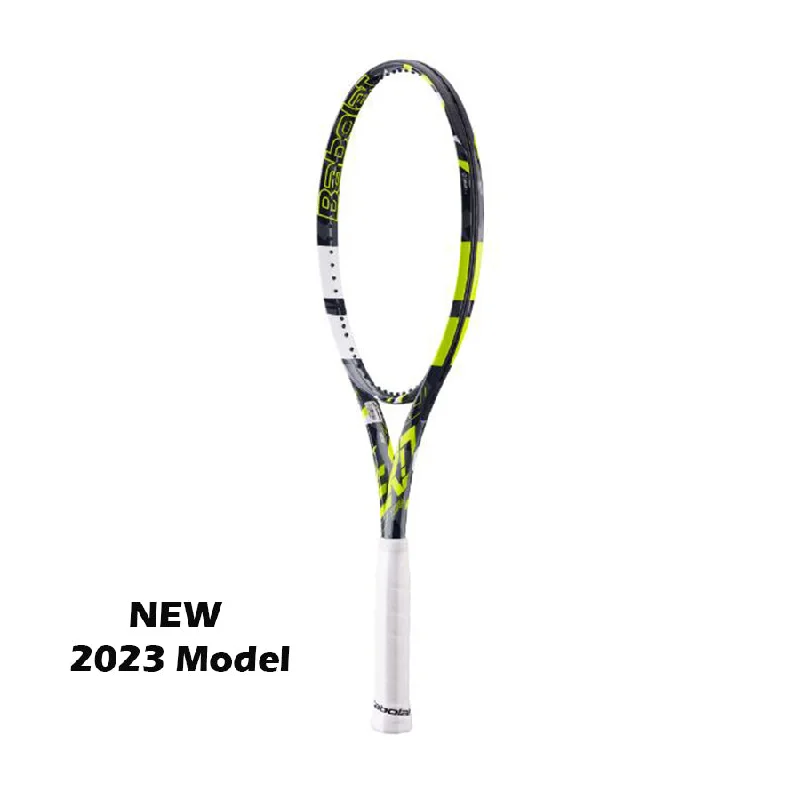 Tennis Racket With Coastal Vibes-Babolat 101488 Pure Aero Team Unstrung 285g - 2023 Model