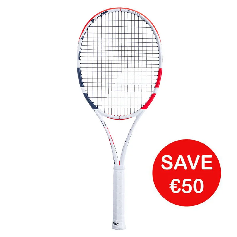 Tennis Racket For College Players-Babolat 102404 Pure Strike 18/20 - 305g