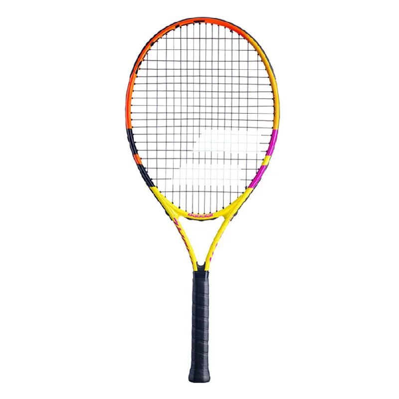 Tennis Racket With Reflective Trim-Babolat 140458 Nadal Junior 26 - 245g