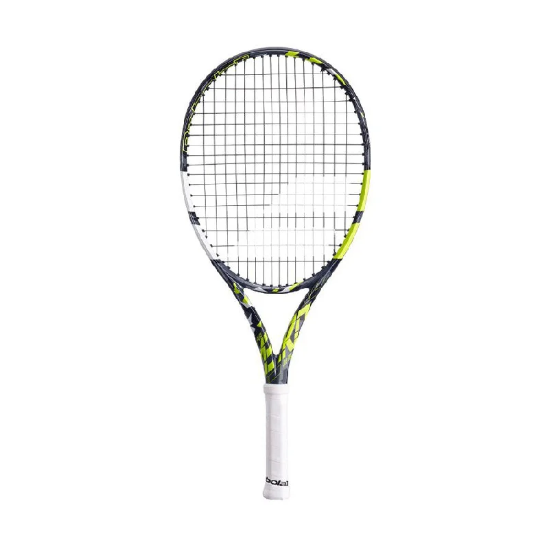 Tennis Racket With Local Club Logos-Babolat 140467 Pure Aero Junior 25