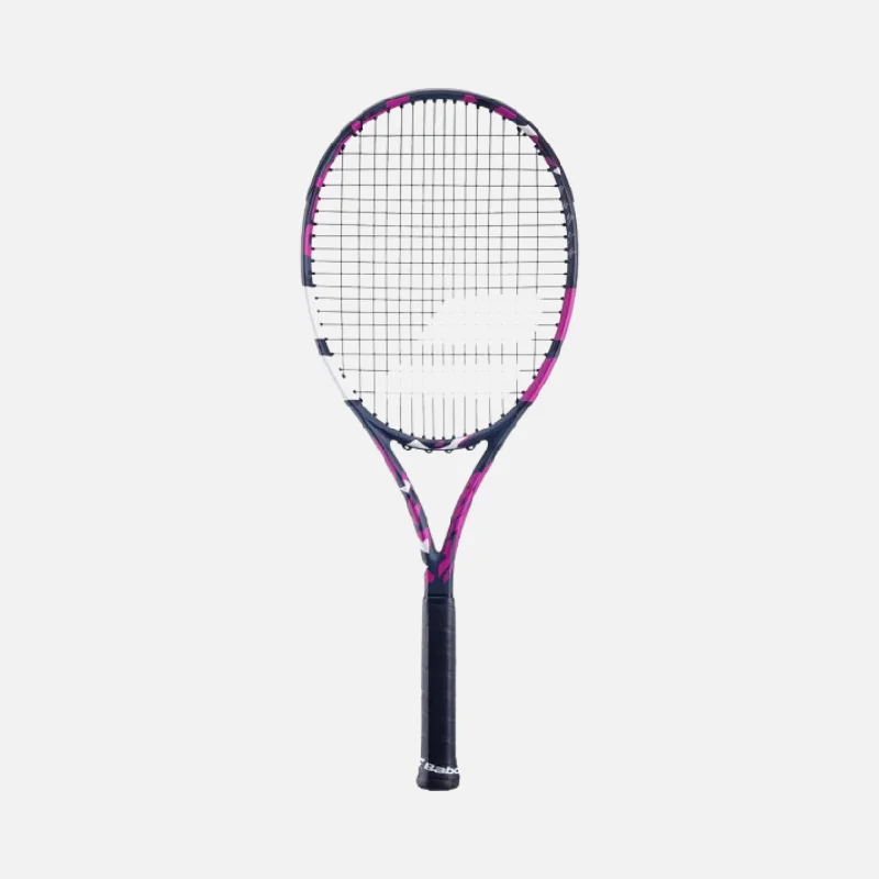 Tennis Racket For Grass Play-Babolat Boost Aero Tennis Racquet -Grey/Pink/White