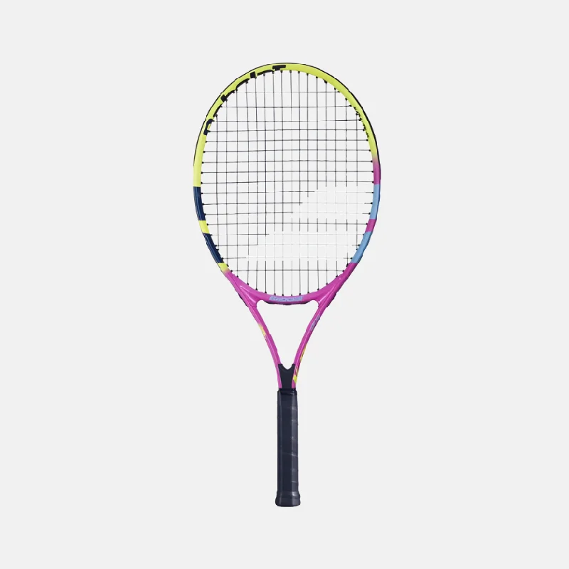 Tennis Racket With Rookie Players-Babolat Nadal Junior 25 Tennis Racquet -Yellow/Pink/Blue