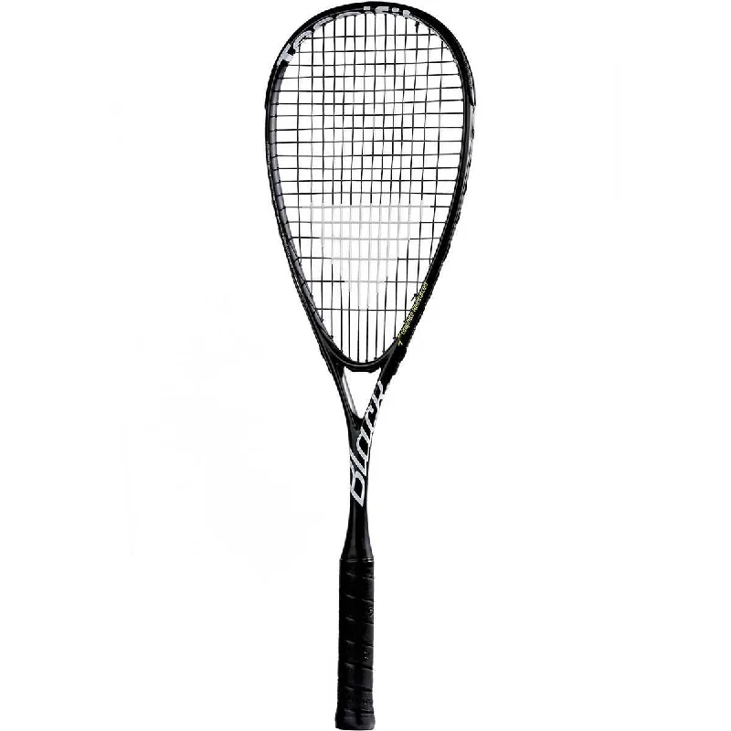 Tennis Racket For Road Trips-TECHNIFIBRE BLACK EDITION STRUNG