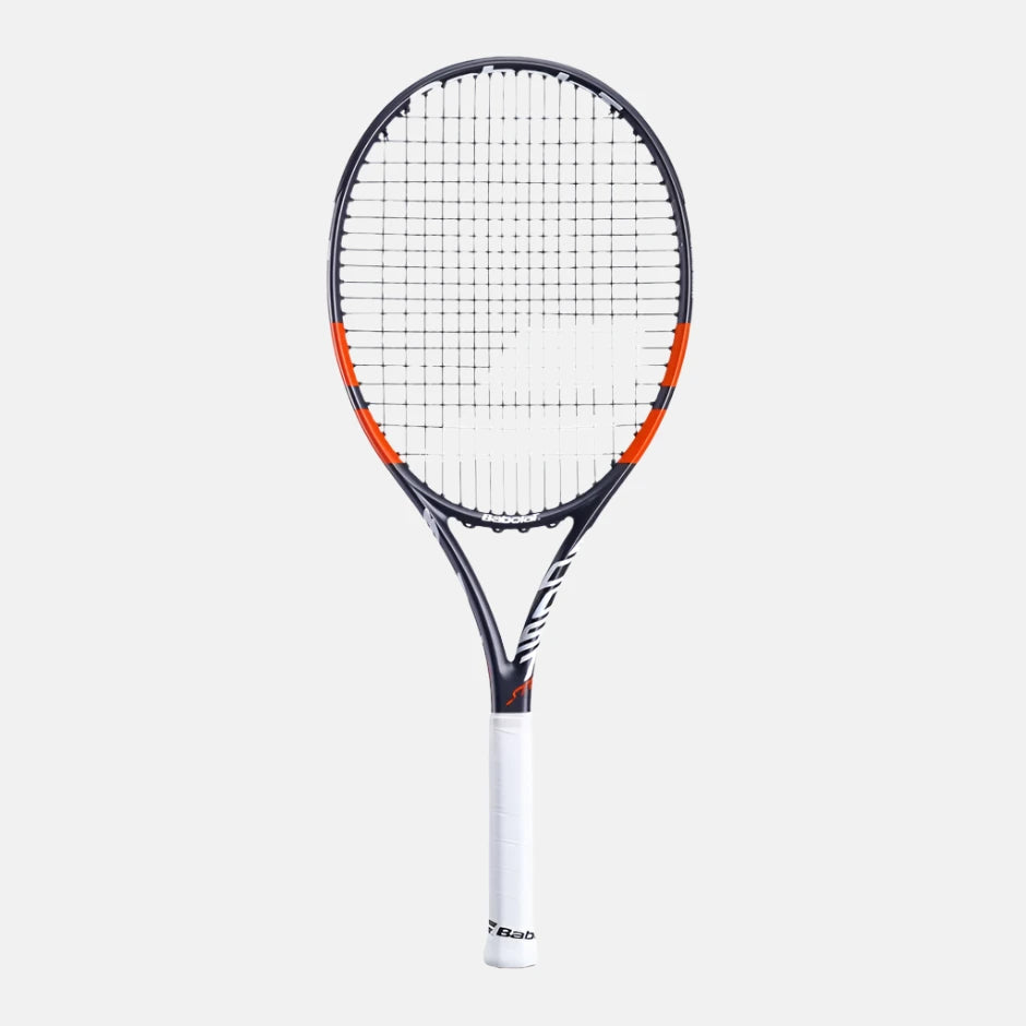 Tennis Racket For Singles Play-Babolat Boost Strike Strung Tennis Racquet - Grey/Red