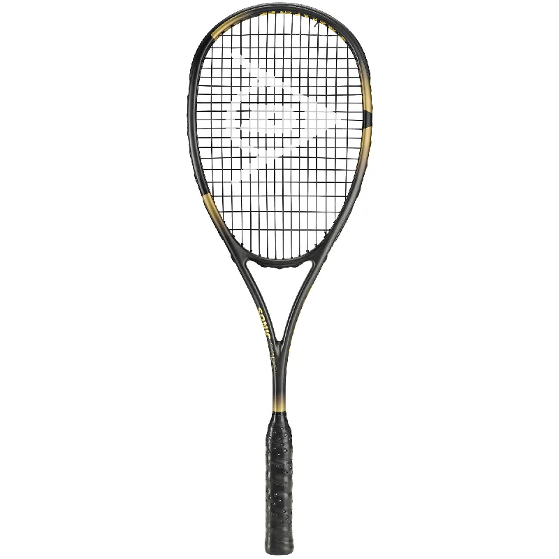 Tennis Racket With Carbon Fiber-Dunlop Sonic Core Iconic 130 Squash Racket