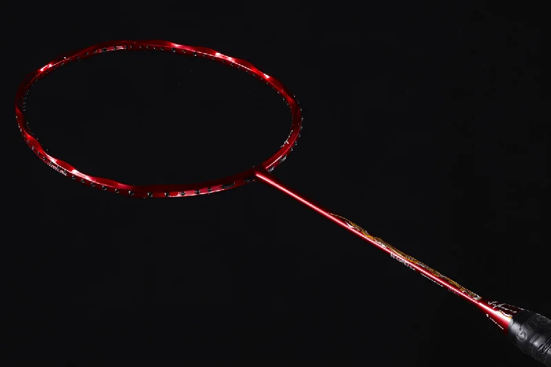 Badminton Racket With Drop Shots-GOSEN INFERNO EX Badminton Racket [Red]