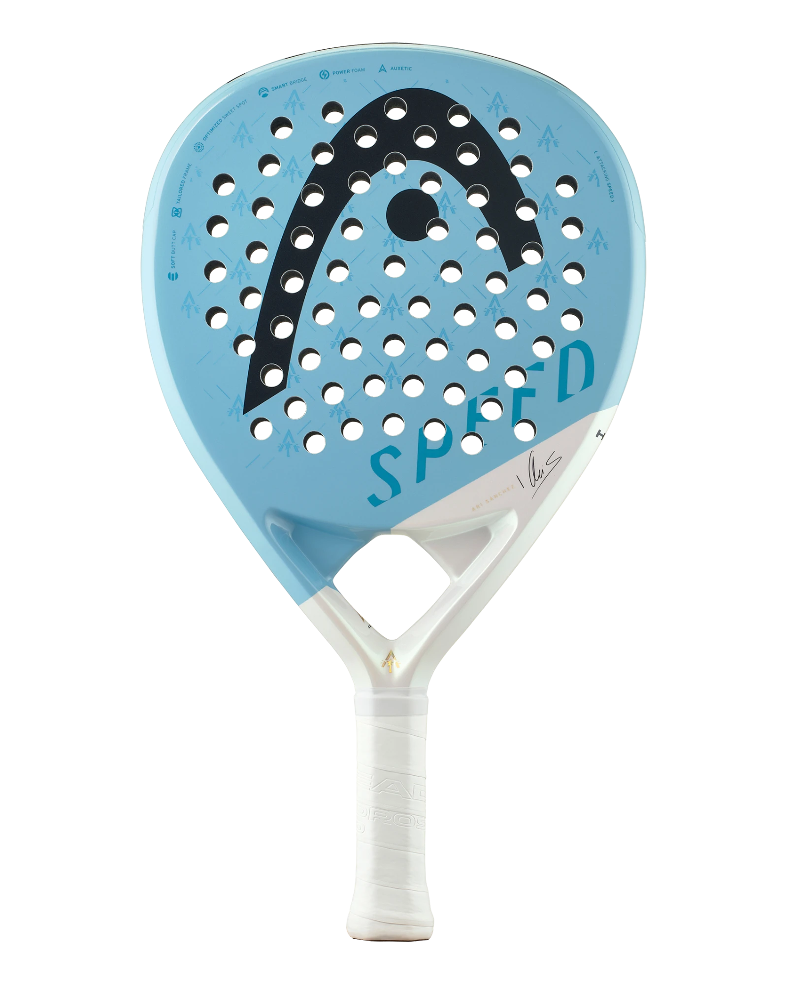 Tennis Racket With National Colors-Head Speed Motion Ari Sanchez Limited Edition