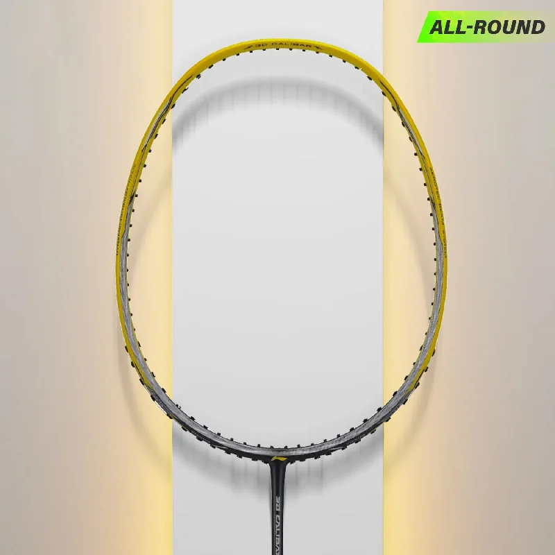 Badminton Racket With Coastal Vibes-Li-Ning 3D Calibar 300 Badminton Racket