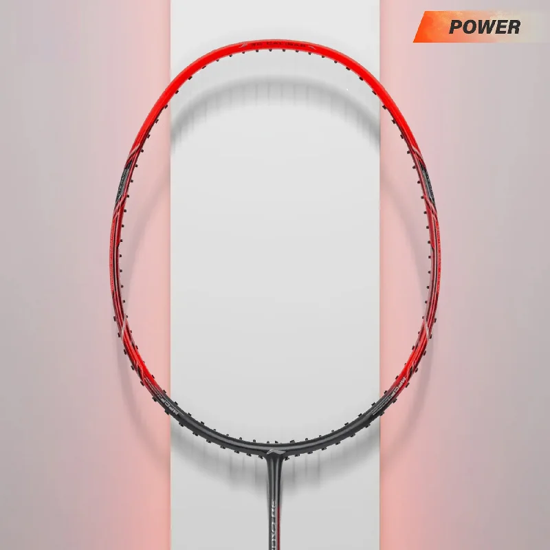 Badminton Racket For Rally Endurance-Li-Ning 3D CALIBAR X Boost (Dark Grey/Red) Badminton Racket