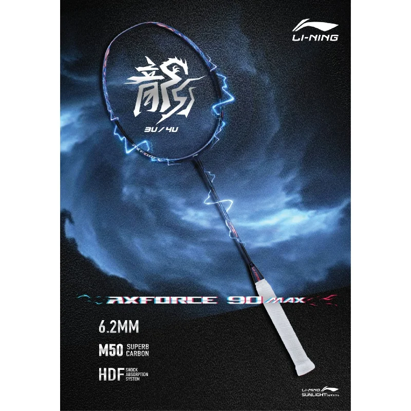 Badminton Racket With Premium Quality-LI-NING AXFORCE 90 3U Dragon Max Badminton Racket | Power and Precision