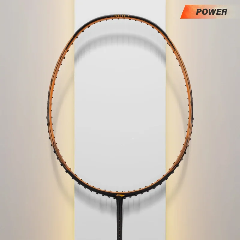 Badminton Racket With Holiday Editions-Li-Ning Ignite 7 Badminton Racket (Black/ Gold)