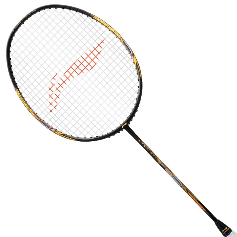 Badminton Racket For Speed Smashes-LI-NING Windstorm 72 Badminton Racket - Enhance Speed and Control