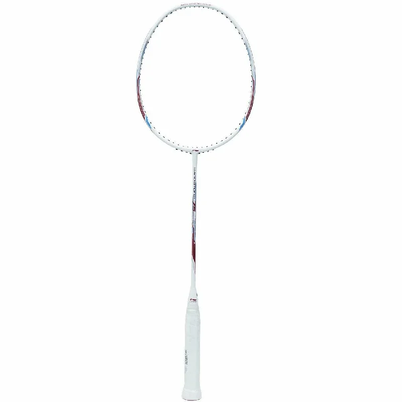 Badminton Racket For Casual Fun-LI-NING Windstorm 75 White Badminton Racket - Unleash Power and Precision