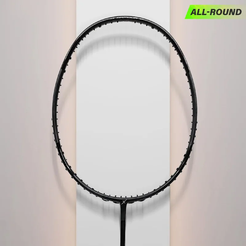 Badminton Racket For Arm Comfort-Maxbolt Black Badminton Racket