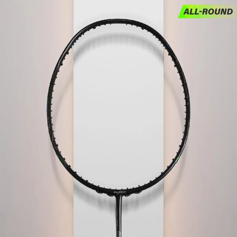 Badminton Racket For Training-Maxbolt Black Woven Limited Badminton Racket