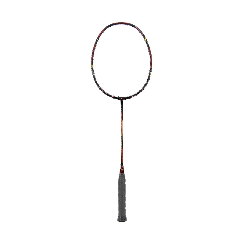 Badminton Racket For Sweat Resistance-Maxbolt Woven Tech 60 Badminton Racket -  Red/Black