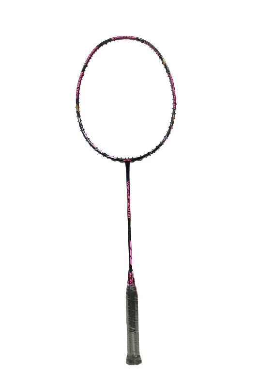 Badminton Racket With Signature Models-Maxbolt Woven Tech 60 Badminton Racket - Pink/Black