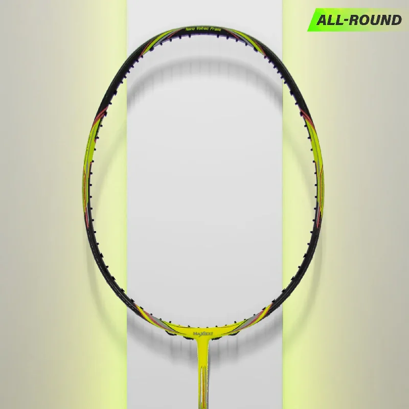 Badminton Racket With Pro-Grade Build-Maxbolt Woven Tech 90 Badminton Racket