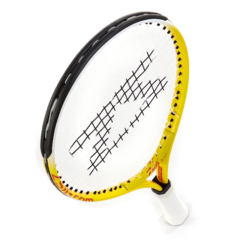 Tennis Racket With Viral Appeal-Mini Tennis | Blue Stage | 17in Racket | Yellow