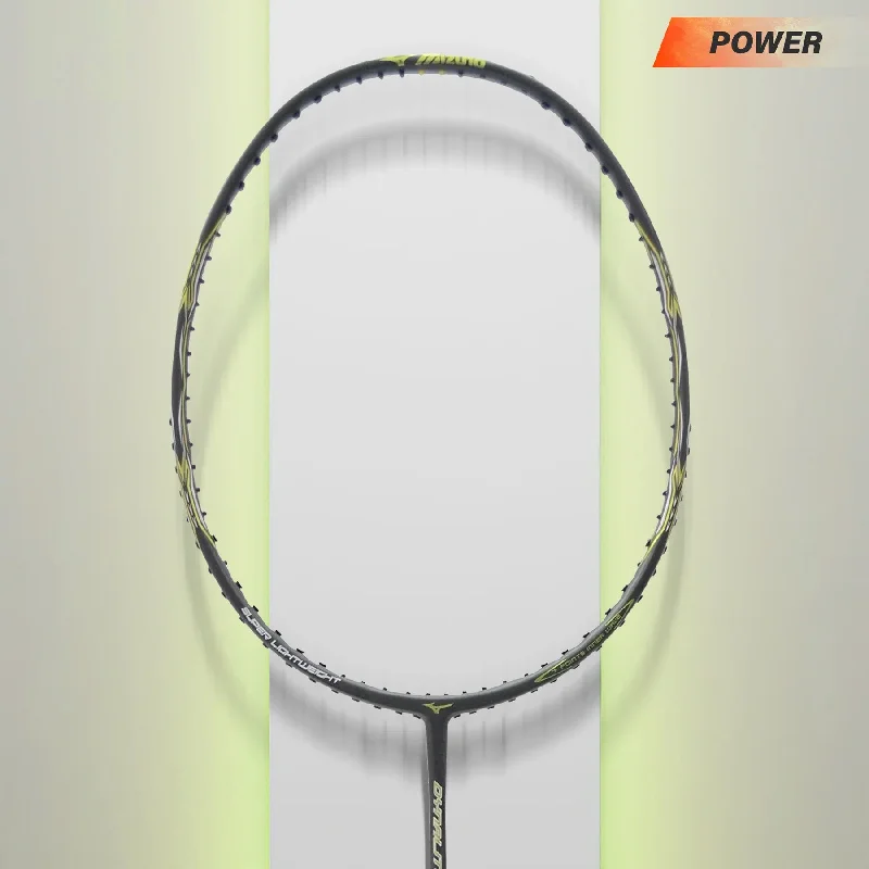 Badminton Racket With Local Club Logos-Mizuno Dynalite 59 Badminton Racket