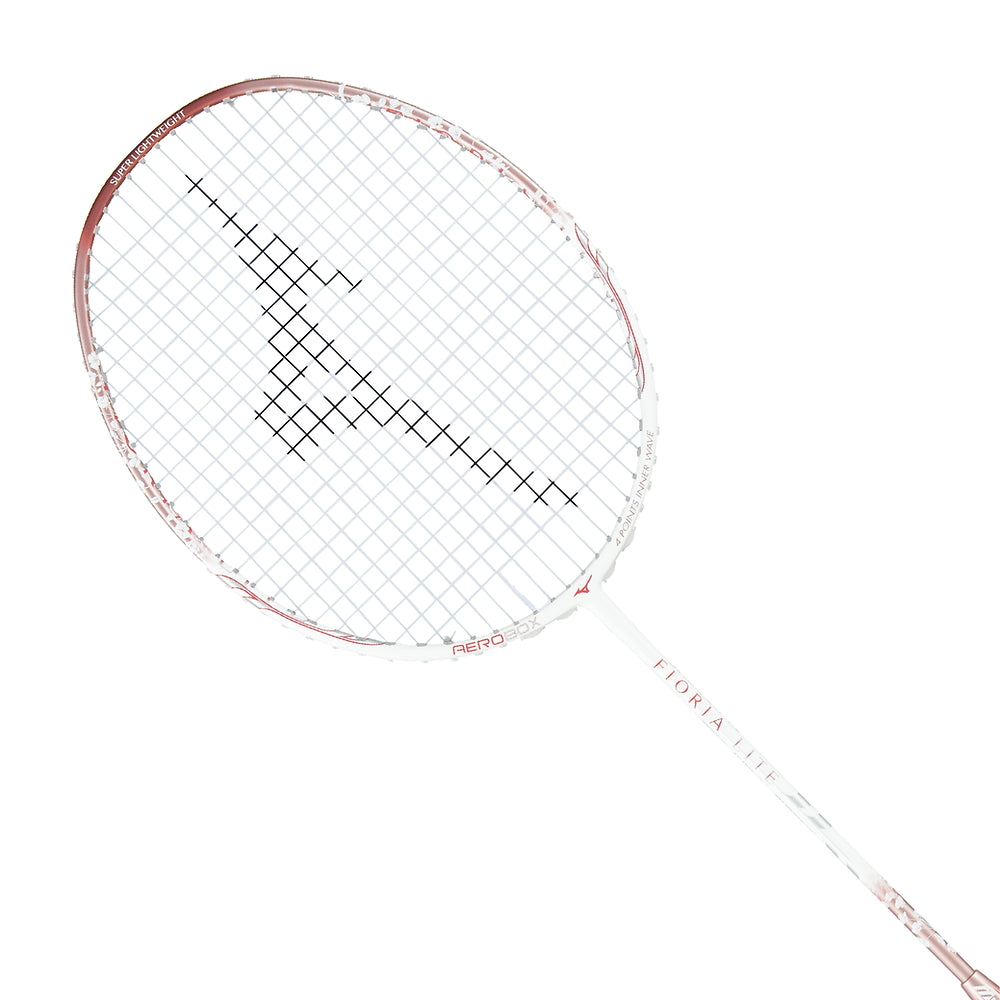 Badminton Racket For Easy Swings-Mizuno FIORIA LITE Badminton Racket [Rosebloom]