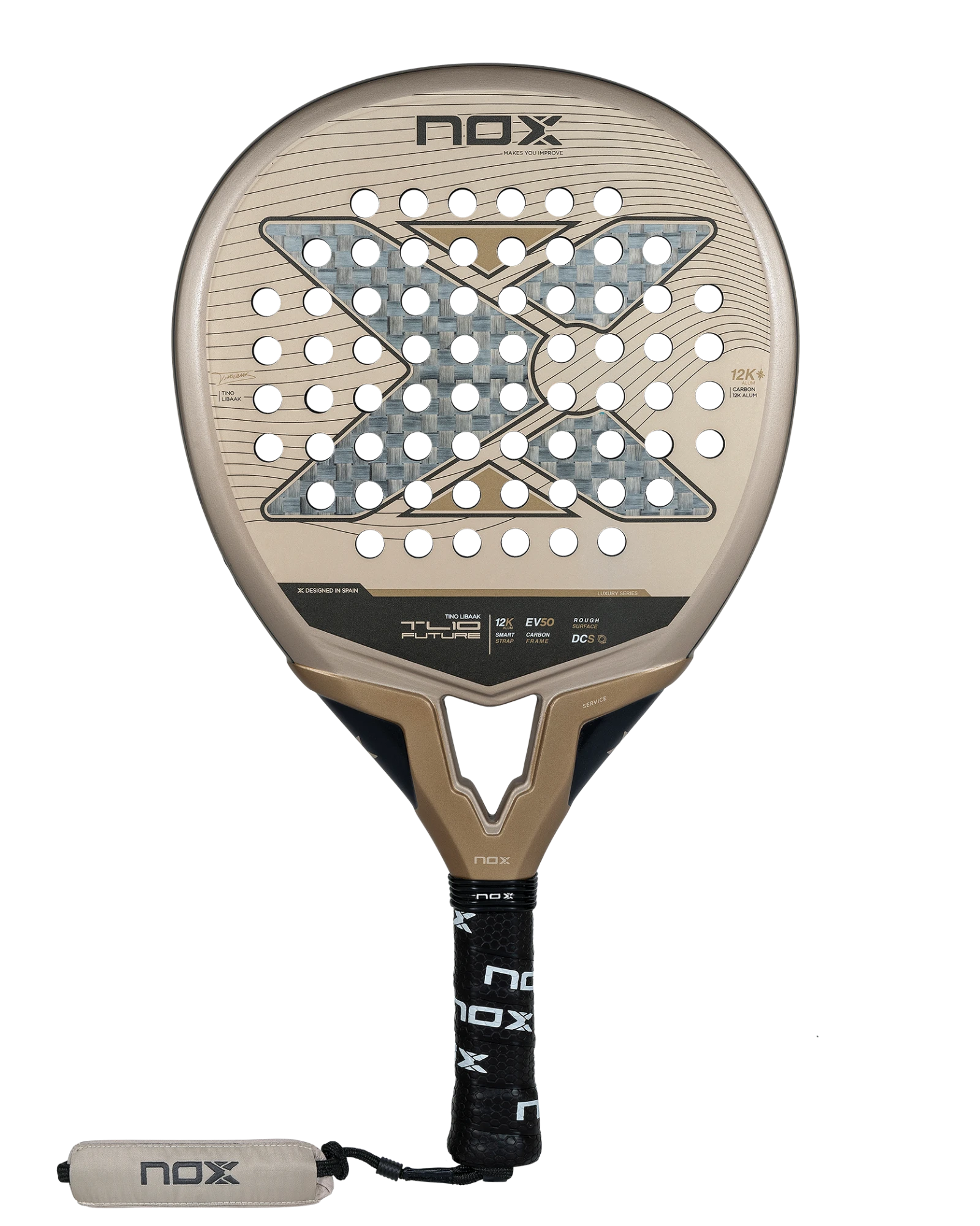 Tennis Racket For Arm Comfort-Nox TL10 Future 12k 2024 by Tino Libaak