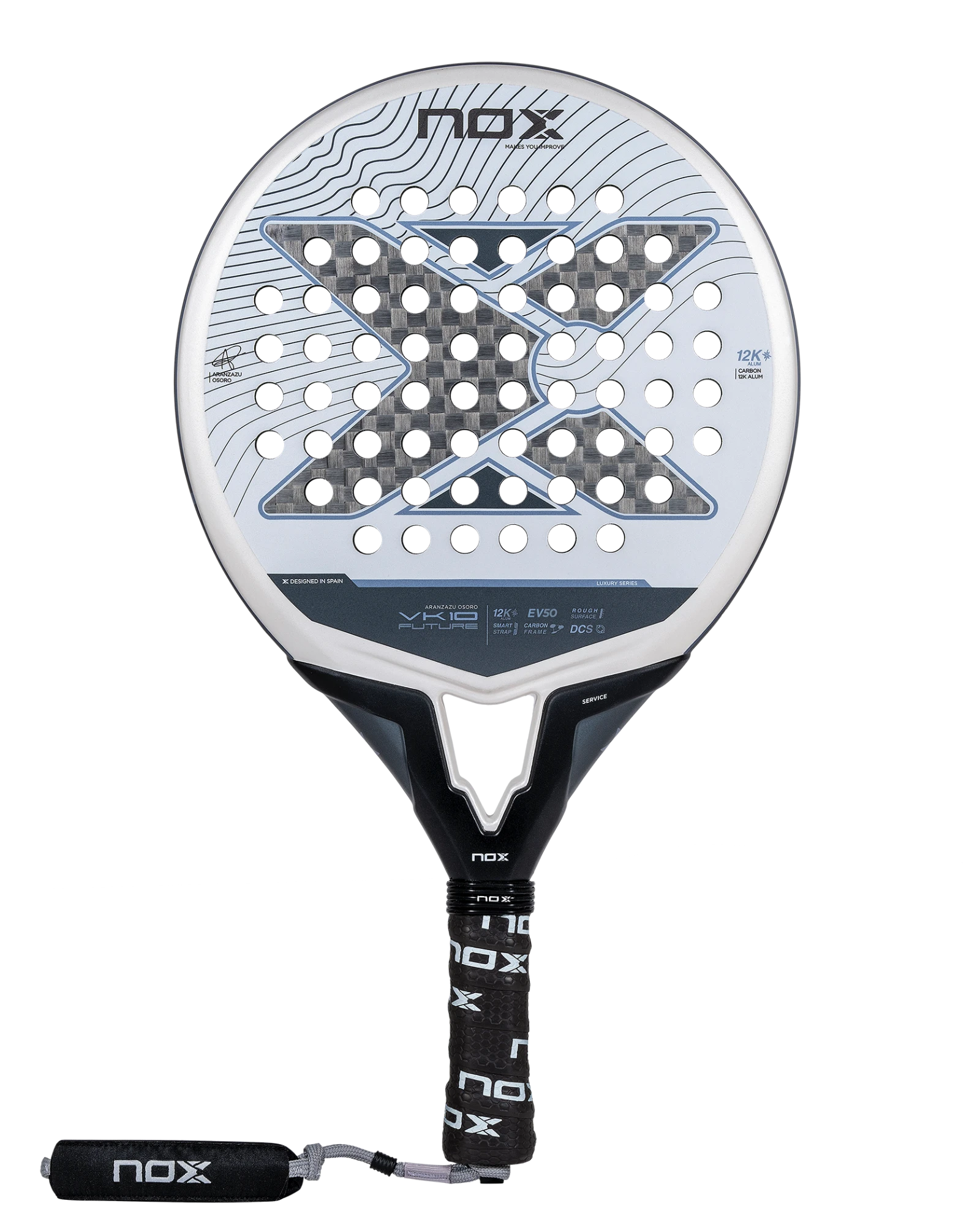 Tennis Racket For Doubles Matches-Nox VK10 Future 12K 2024 by Aranzazu Osoro