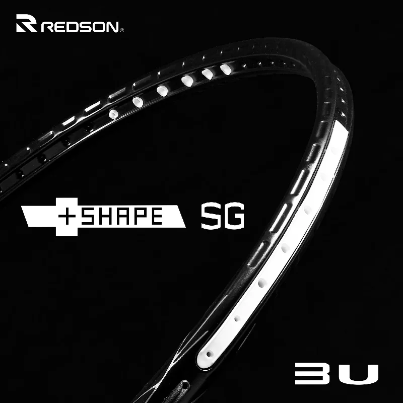 Badminton Racket With Spring Colors-Redson Shape SG Badminton Racket [Black](PRE-ORDER)