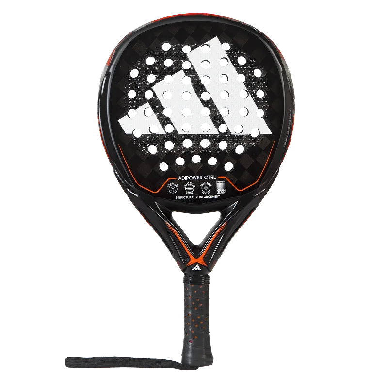 Tennis Racket With Warranty-RENTAL: ADIPOWER CTRL 3.2 BLACK/ORANGE RK1CC0U23 RACKET