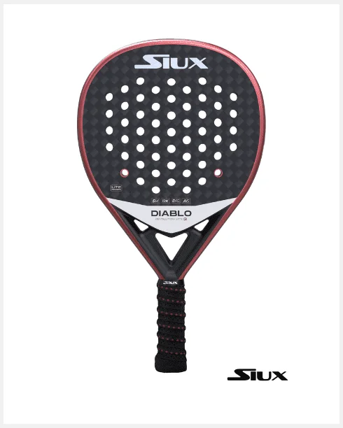 Tennis Racket With String Patterns-Siux Diablo Revolution Lite 3