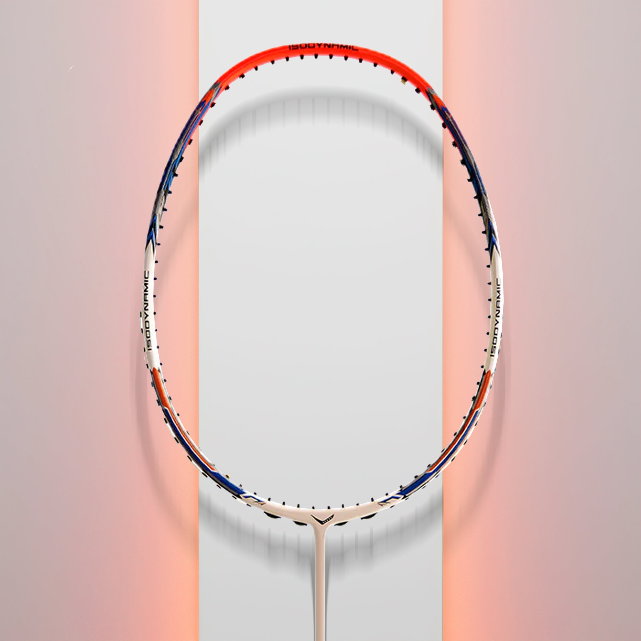 Badminton Racket For Serve Accuracy-Transform Star 2.0 Badminton Racket - White Orange