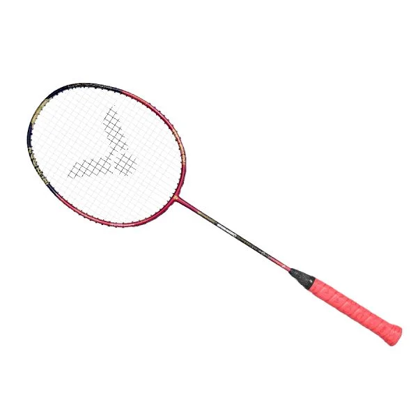 Badminton Racket With Quick Setup-Victor Iron Man Metallic Drive X Professional Badminton Racket