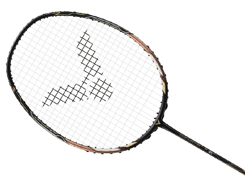 Tennis Racket For Social Media Buzz-Victor Thruster K Falcon Enhanced Edition Unstrung Racket [Black]