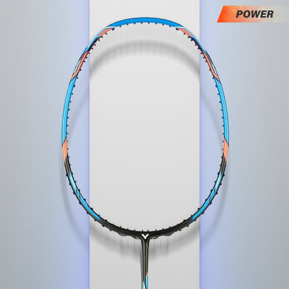 Badminton Racket By Top Brands-Victor Thruster K Hawk Blue (5U) Badminton Racket