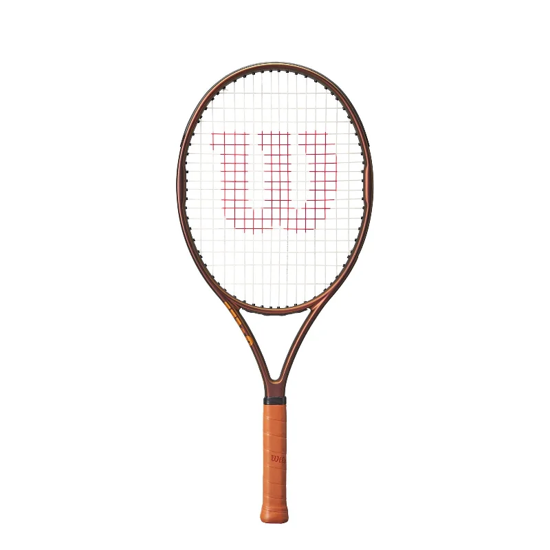 Tennis Racket With Affordable Prices-Wilson Pro Staff 25 V14 Strung Tennis Racquet