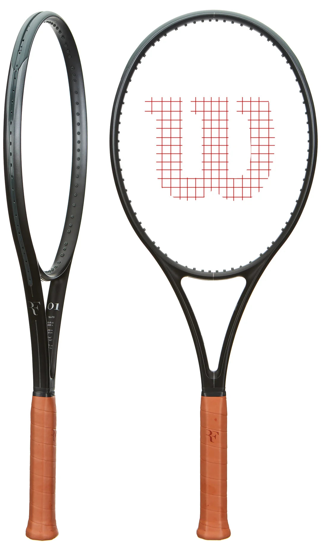 Tennis Racket With Forehand Control-Wilson Pro Staff RF01 Tennis Racquet