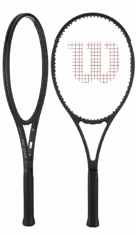 Tennis Racket With Artisan Craft-Wilson Pro Staff RF97 v13 Tennis Racquet-(4 3/8")