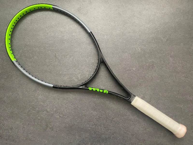 Tennis Racket With Smooth Feel-Wilson Pro Stock Blade 98 (16X19)