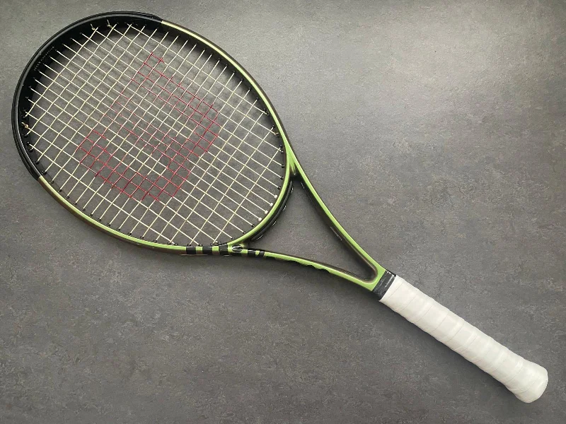 Tennis Racket With Durable Grip-Wilson Pro Stock Steam 100 (16X20)