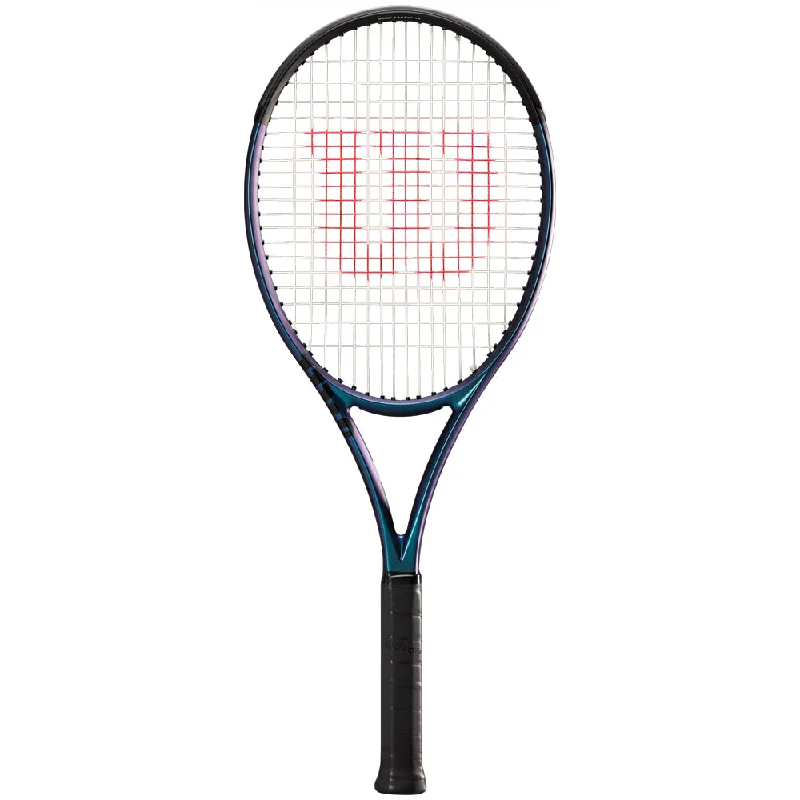 Tennis Racket With Junior Sizes-Wilson Ultra 100L V4.0 Performance Tennis Racket (Unstrung)