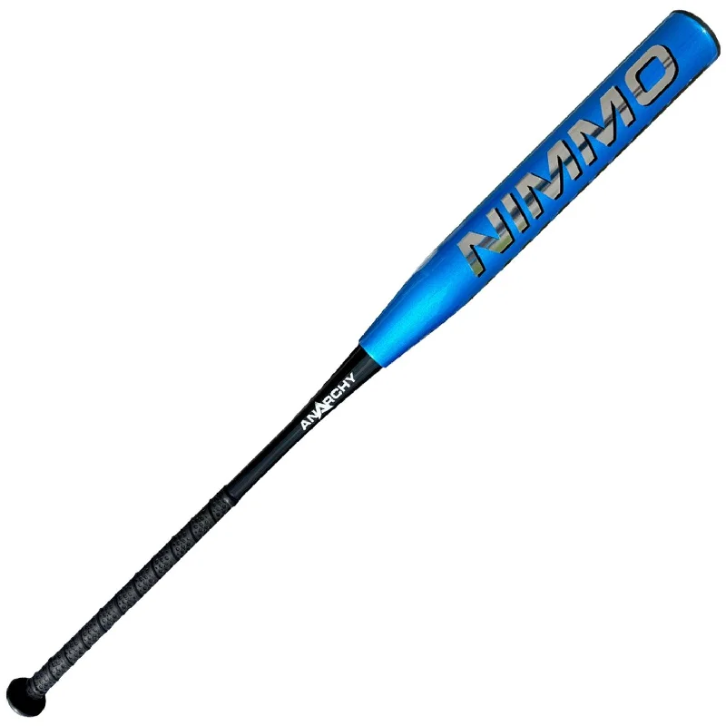 Baseball Bat With Holiday Editions-2023 Anarchy Nimmo 12" Barrel 2pc .5oz End Load - SSUSA Senior Slowpitch Softball Bat A23SNIM212-2