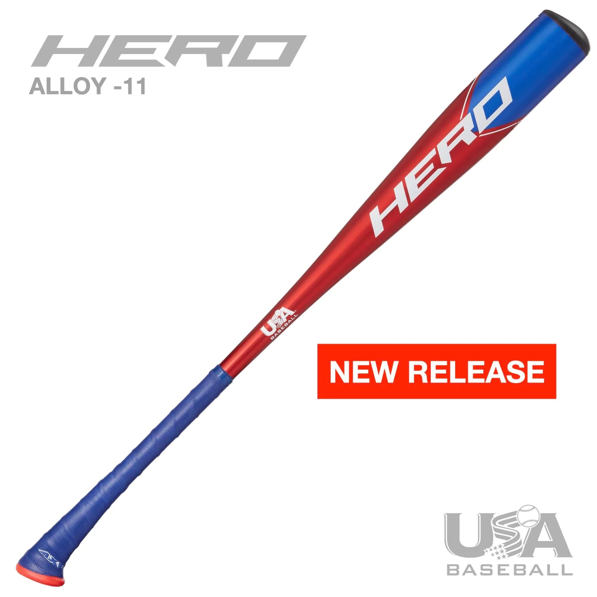 Baseball Bat With Durable Coating-2023 Hero Hyperspeed (-11) USABAT Baseball