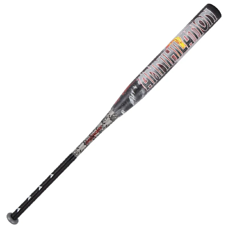 Baseball Bat With Free Shipping-2024 Anarchy Annihilation 1oz End Load SSUSA Senior Slowpitch Softball Bat ASPANN24S