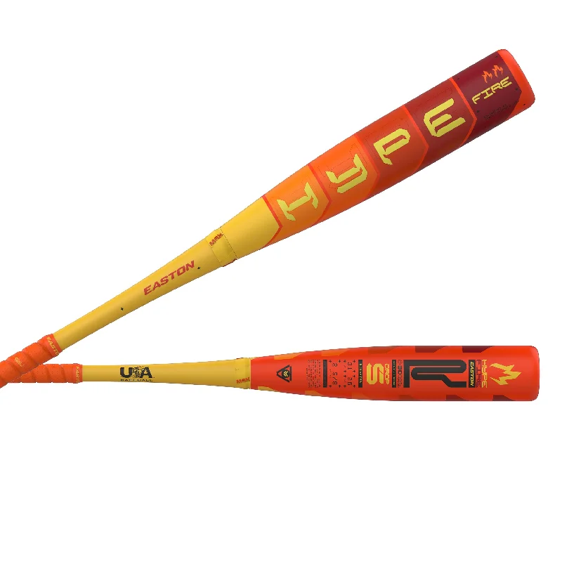 Baseball Bat With High Impact-2025 EASTON HYPE FIRE -5 USA BASEBALL BAT