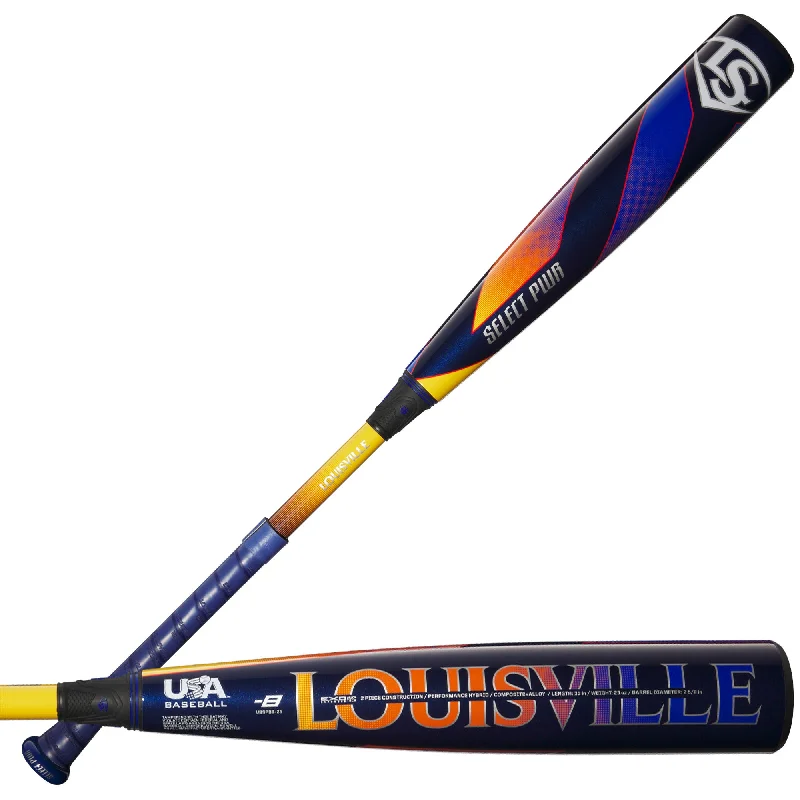 Baseball Bat For Group Drills-2025 Louisville Slugger Select PWR™ (-8) USA Baseball Bat