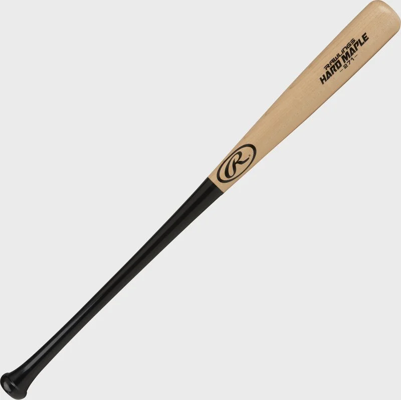 Baseball Bat For Small Hands-Rawlings Adirondack Maple Wood Baseball Bat 1/2 Dip